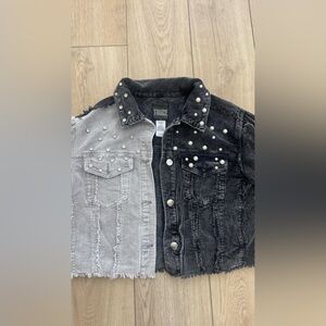 Truce Black and Gray Kids Jacket